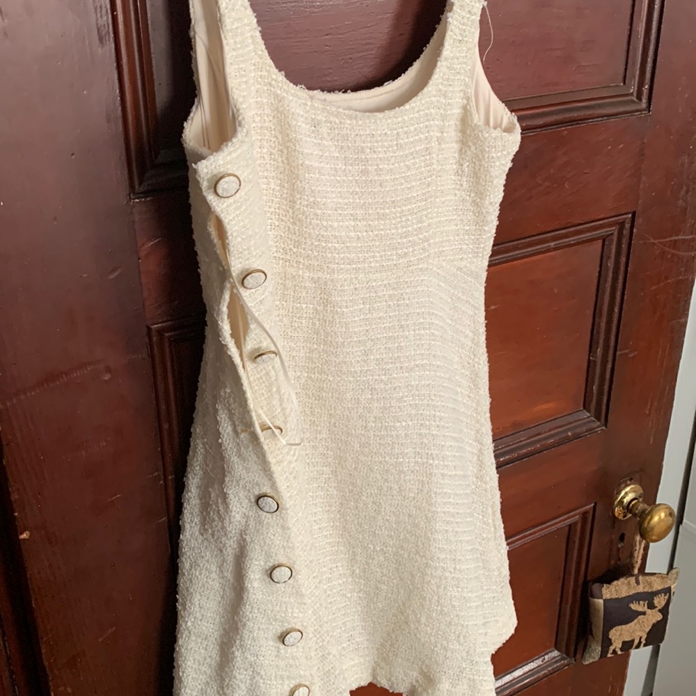 Zara button up dress XS NWOT